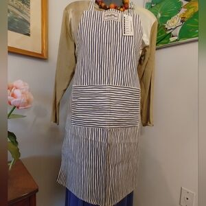 Vtg Calphalon Striped Apron with Pockets, NWT READ/SEE ALL PICS